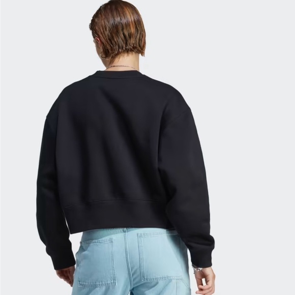 Adidas Adicolor ESSENTIALS CREW SWEATSHIRT Black Size XS - Picture 9 of 12